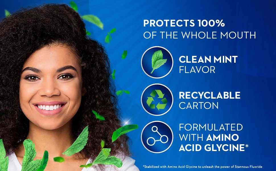Clean Mint Flavor, Recyclable carton, amino acid glycine