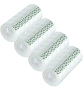 MJUNM 24 Rolls Transparent Tape, Clear Tape Refills for Dispenser, Tear by Hand, 3/4-Inch Clear T...