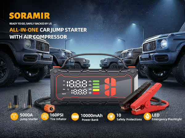 jump starter with air compressor