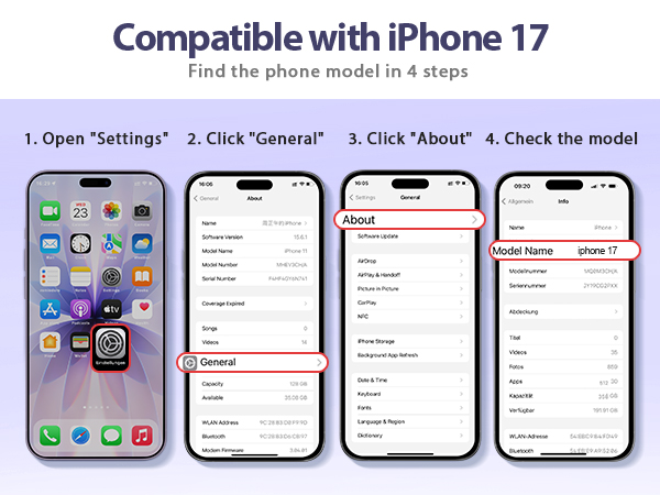  Compatible with iphone 17 case