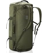 Haimont Large Duffle Backpack Bag for Men Travel, Heavy Duty Duffel Bags with Shoes Compartment f...