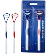 YANDY Tongue scraper, tongue brush for adults and children,easy to use,freshens breath and helps ...