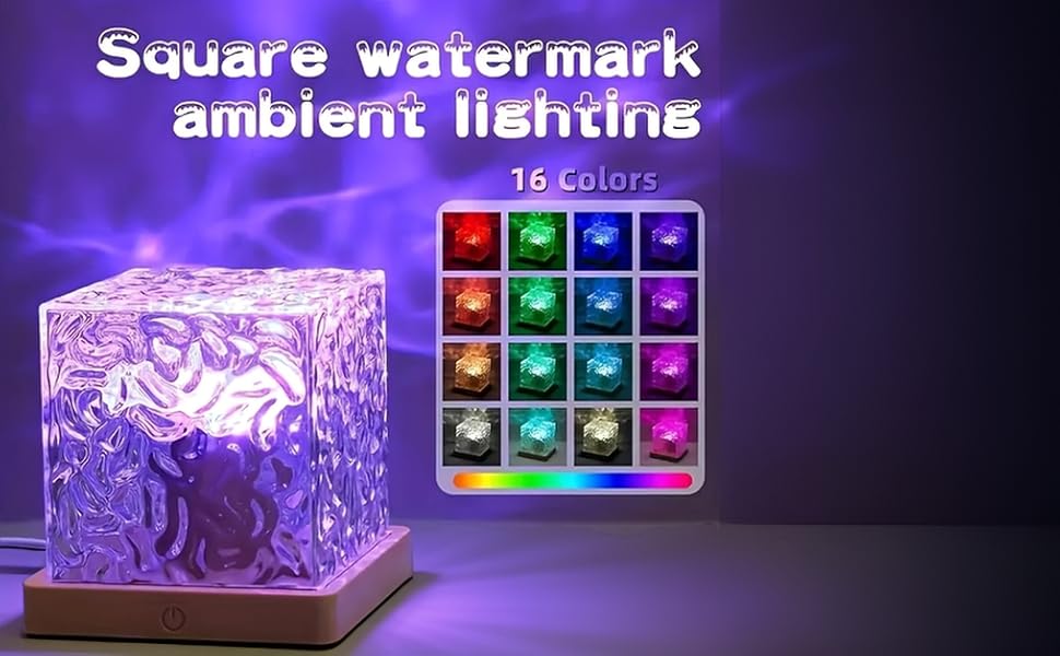 Ocean wave projection lamps are suitable for bedrooms.