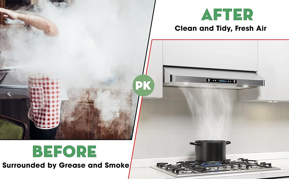 Range Hood Non-Ducted Filter