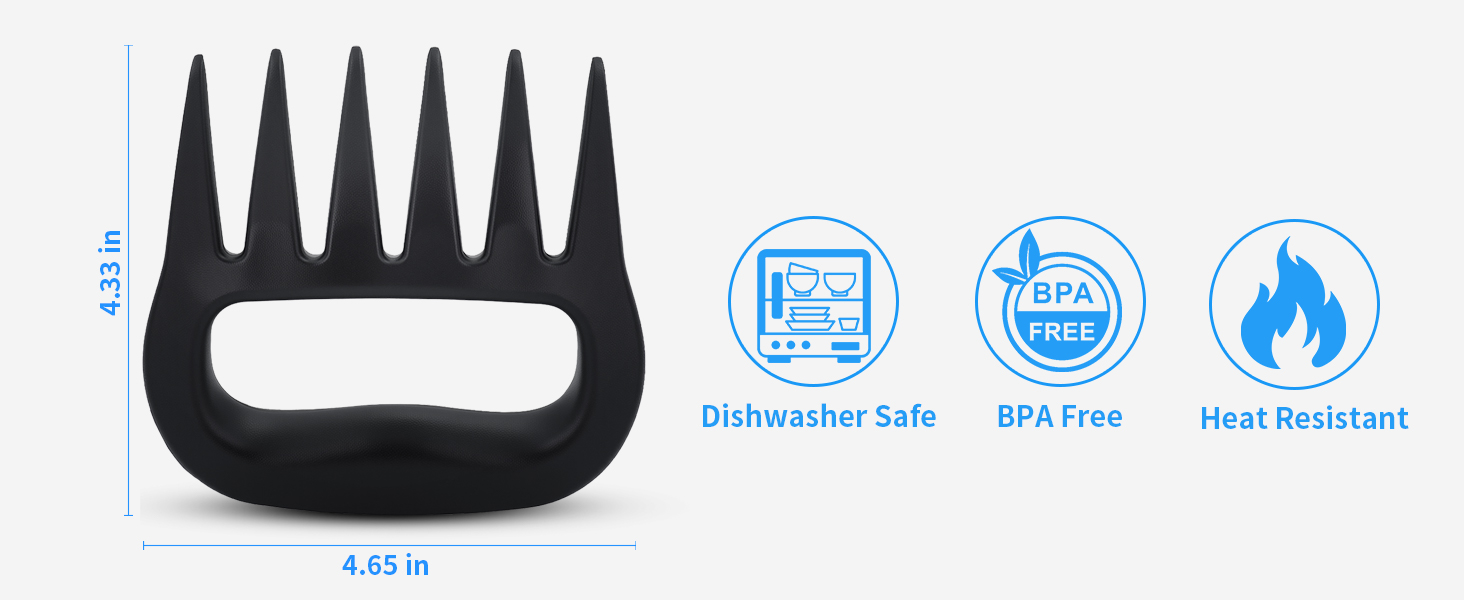 meat shredder claws bear claws meat shredder pulled pork claws grill accessories BBQ