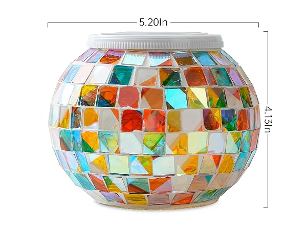 mosaic solar lights outdoor solar garden lights