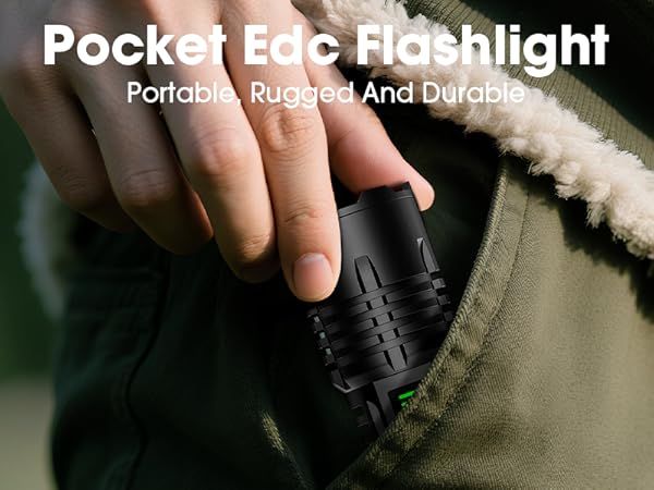 Pocket flashlight