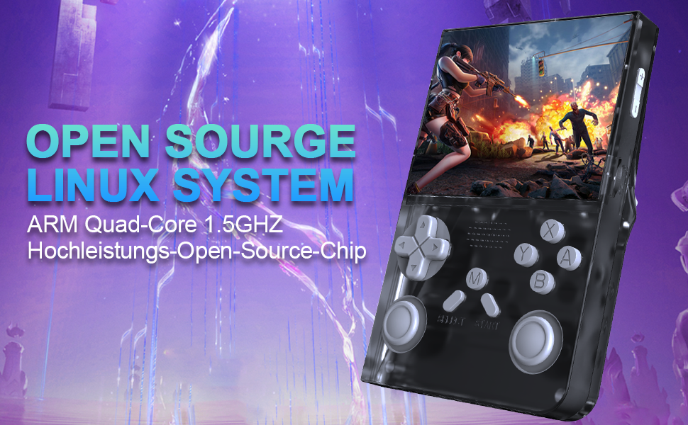 R40S Pro+ Handheld Game Console