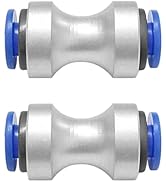 Teflon Feed Tube Connector for 3D Printer Bambu Lab P1P/P1S/X1/X1C/X1E, AMS Feed PTFE Feed Tube C...