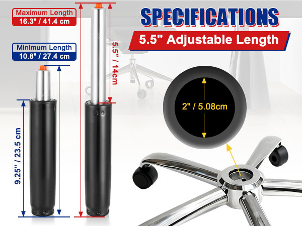 Heavy Duty Hydraulic Gas Lift
