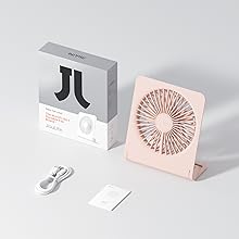 JISULIFE Small Desk Fan