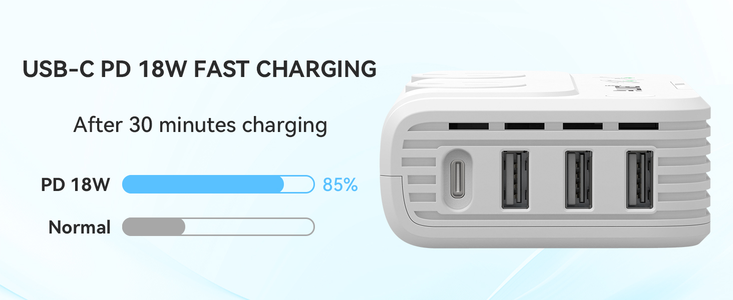 ALLWEI International Travel Adapter 220V to 110V Power Voltage Converter