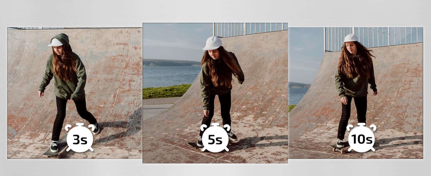 Digital Point and Shoot Cameras timer shoot