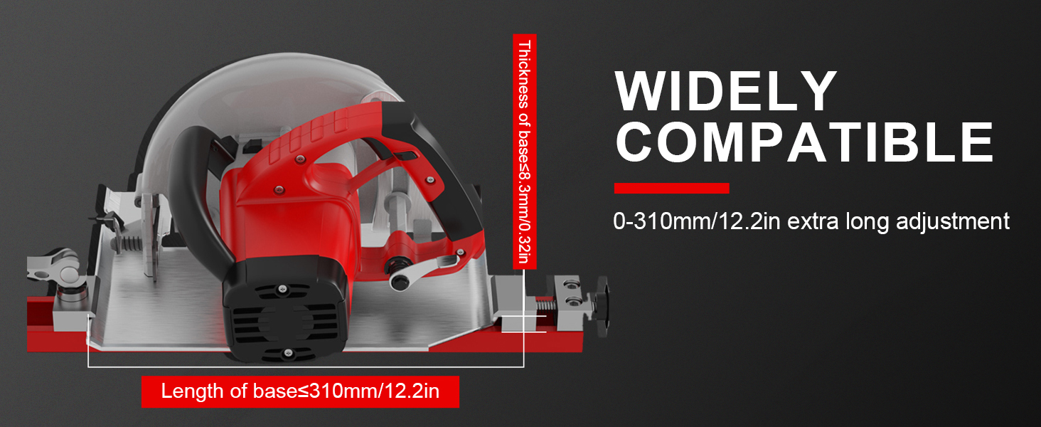 IMeanTop circular saw guide rail wide compatibility