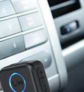 1Mii LDAC Bluetooth Aux Adapter for Car, Wireless Bluetooth 5.3 Receiver with Volume Control, 10H...