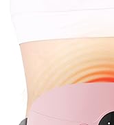 ZPP Portable Cordless Heating Pad, Fast Heating Pad, Electric Waist Belt Device, 3-Speed Vibratio...