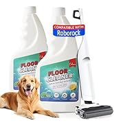Calvana (2-Pack) 16.9fl.oz Floor Cleaner for Pet Owners, Lemon Scent Floor Cleaning Solution, Com...