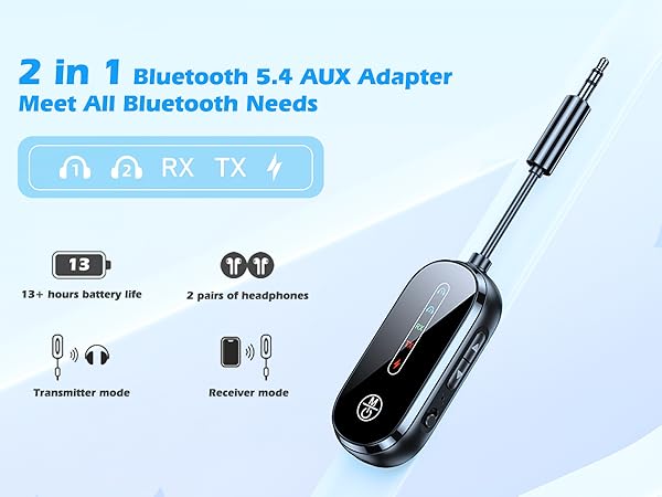 Bluetooth adapter transmitter receiver