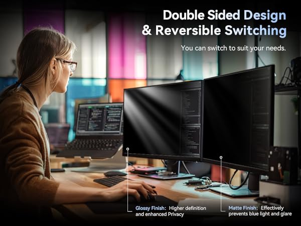 27 inch privacy filter for computer monitor