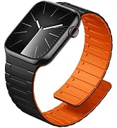 SNBLK Magnetic Watchband Compatible with Apple Watch Bands for Men 44mm 45mm 46mm 49mm 42mm 41mm ...
