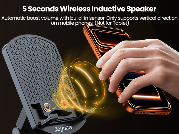 Wireless induction speaker