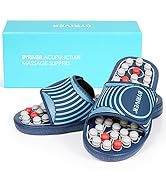 BYRIVER Acupressure Foot Massager Acupoint Stimulation Massage Slippers Shoes Reflexology Sandals...