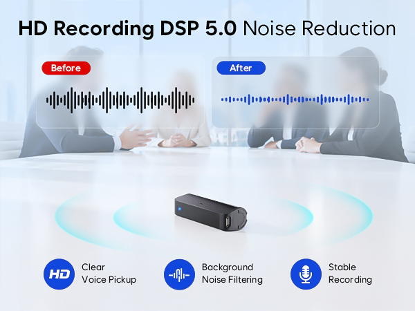 Magnetic Voice Activated Recorder
