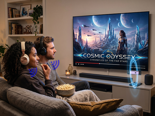 Bluetooth Adapter for TV and Home Entertainment System