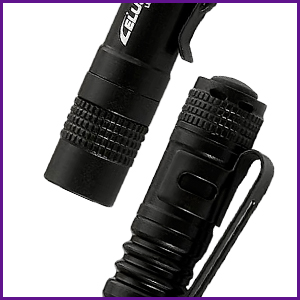  2 Pack UV Penlight Flashlight with Clip,Mini LED Handheld Tactical Pocket Torch with High Lumens