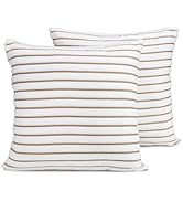 Black &amp; White Brands Brazilian Beach/Pool Towel Pillow Case 17.7"x17.7" - Ultimate Absorbent Luxu...
