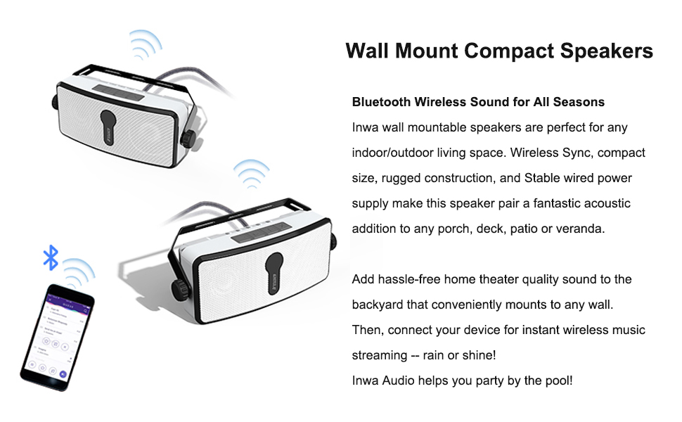 Wall mount speaker
