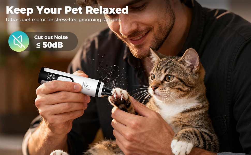 Upgraded Silent Dog Nail Grinder