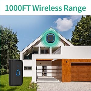1000FT WIRELESS RANGE