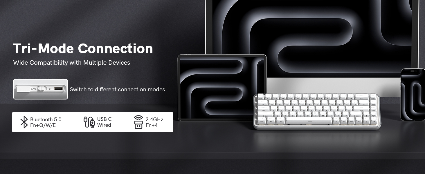 Tri-Mode Connection