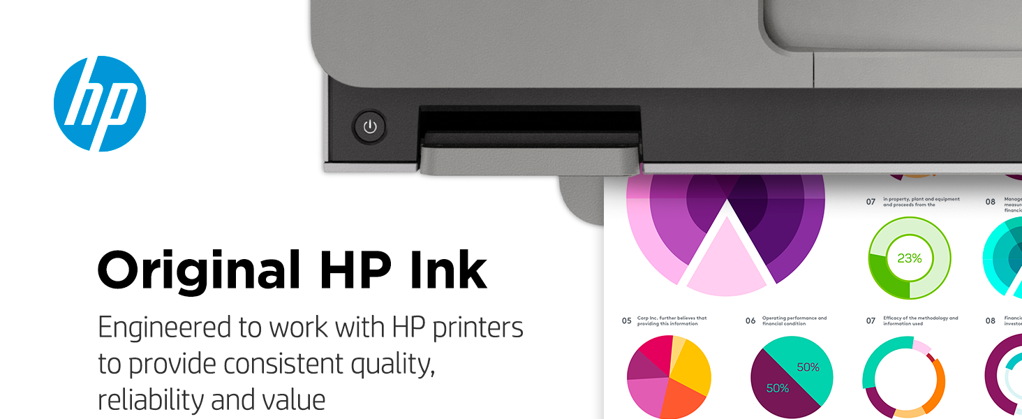 original hp ink supplies high-quality prints reliable results value printing