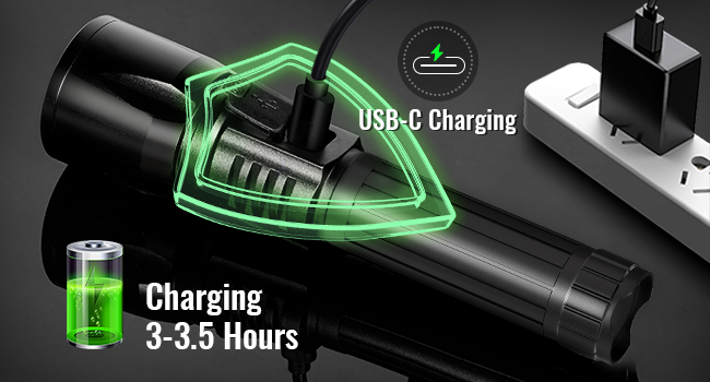 rechargeable flashlights