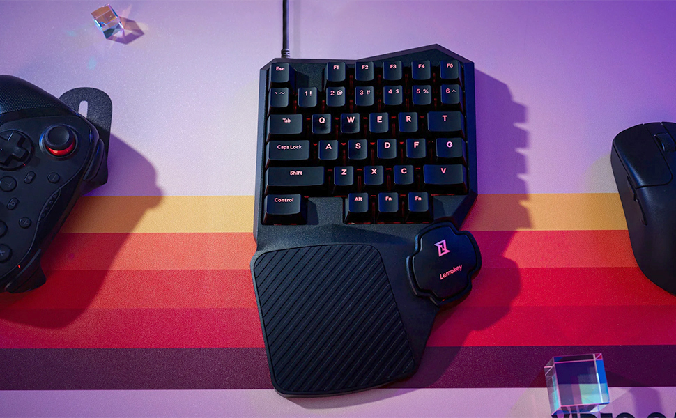 Lemokey X0 QMK Wired Mechanical Gaming Keypad