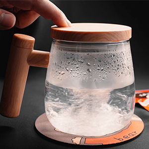 Self-Stirring Coffee Cup