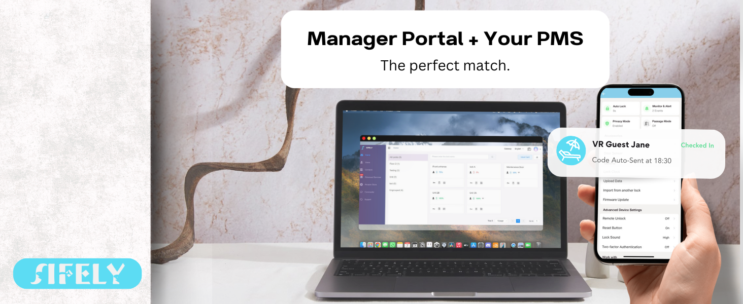 airbnb vacation laptop webportal