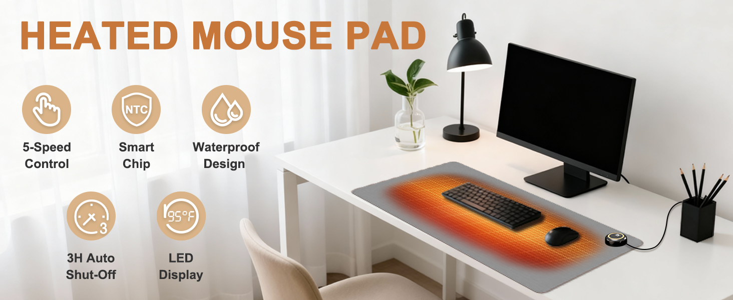 Heated Desk Pad