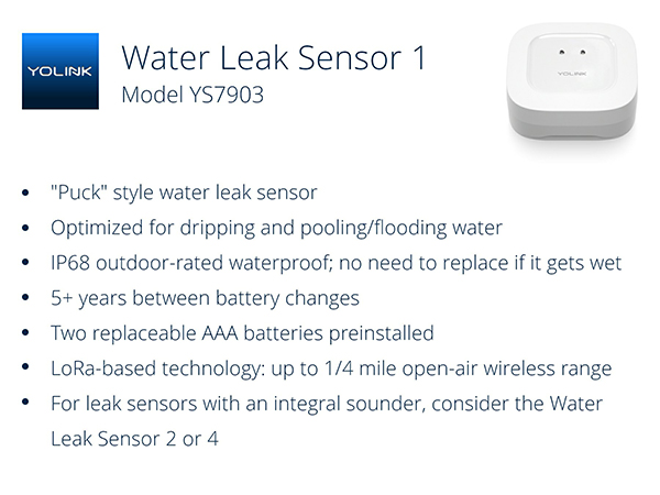 Water Leak Sensor 4