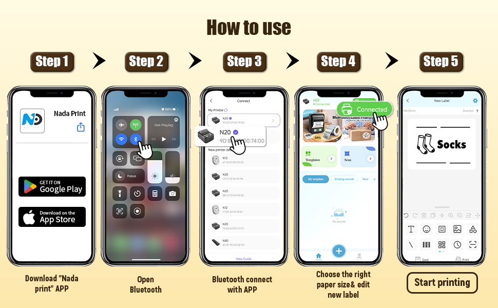 label maker machine with tape