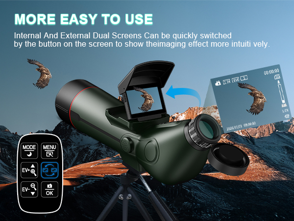 Telescope, 70mm Aperture 400mm Mount Astronomical Refracting Telescope for Kids Beginners