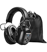 PROHEAR 037 Gel Ear Pads Bluetooth 5.3 Hearing Protection Headphones,1500mAh Rechargeable Battery...