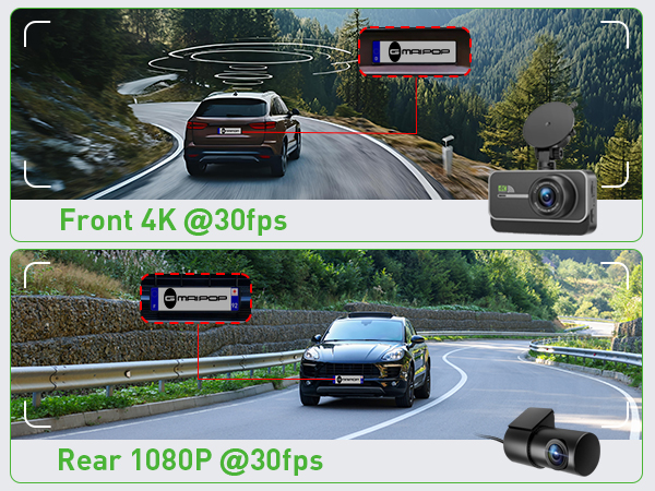 4K dash cam