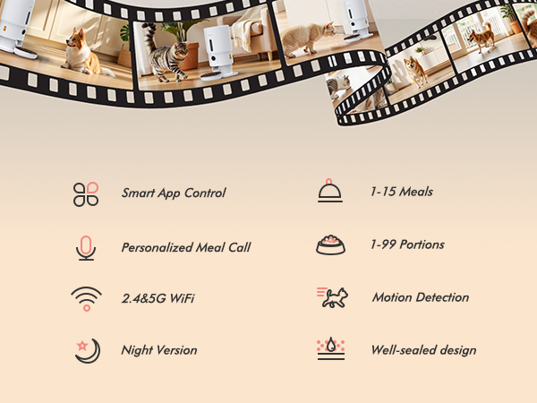 automatic cat feeder cat food dispenser pet feeder