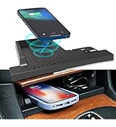 Wireless Charger for Chrysler 300 Accessories Center Console Wireless Charging Pad for Chrysler 3...