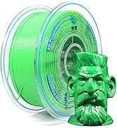 YOUSU Green PVB Filament 1.75 mm for 3D Printer &amp; 3D Pen 1 kg (2.2 lbs), Print As Easy as PLA Fil...