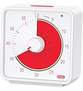 Conchstar 60 Minute Visual Timer for Kids, Countdown Timer for Classroom &amp; Kitchen, Desk Timer fo...