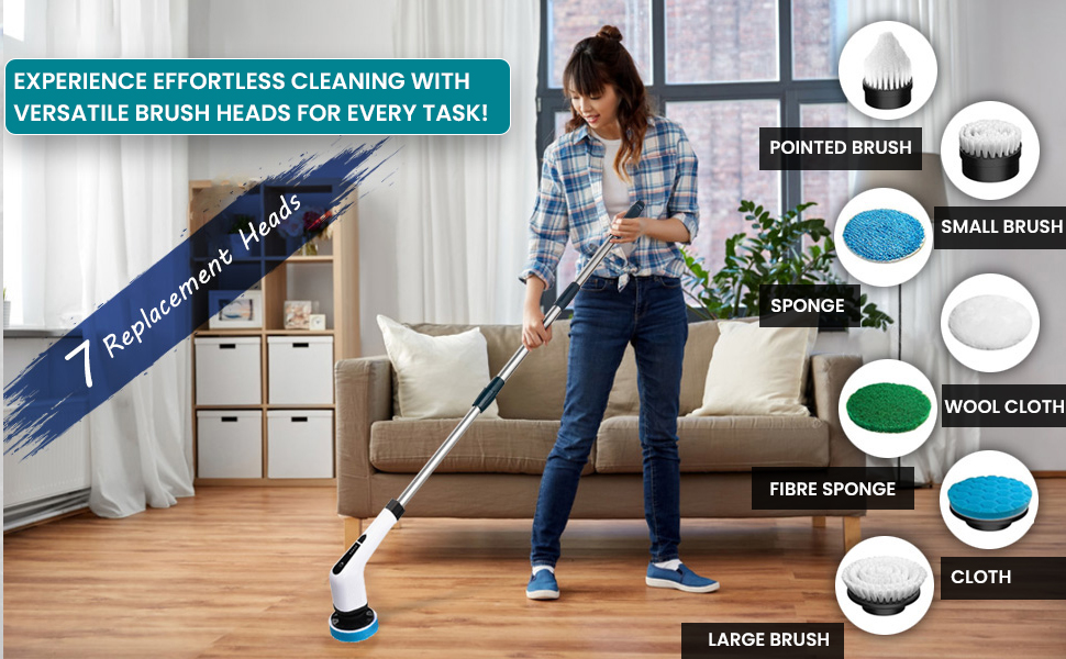 Electric spin Scrubber